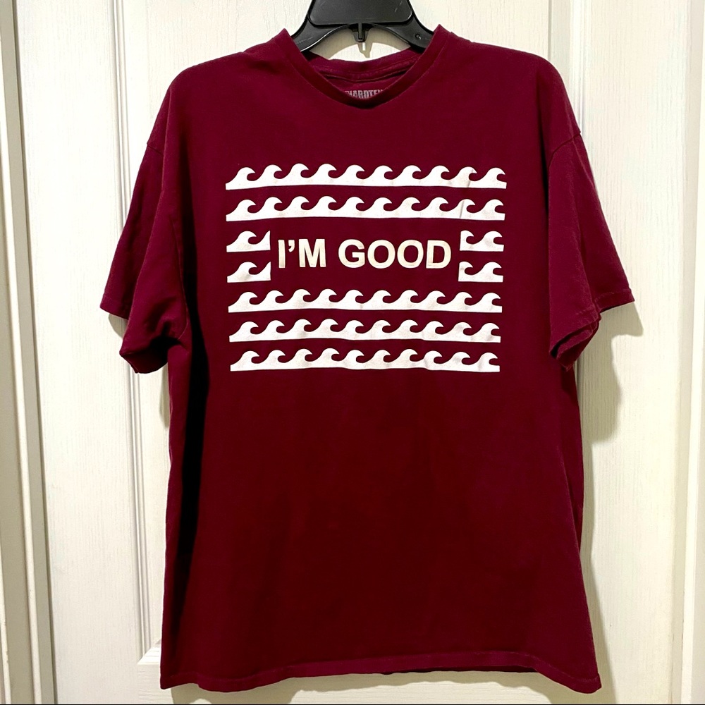Hardten I'm Good Graphic Print T-Shirt mens M or L David Guetta Bebe Rexha